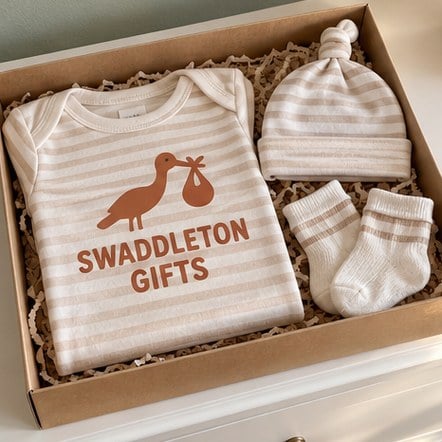 Custom Printed Newborn Gift Sets